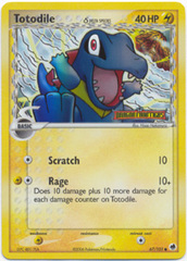 Totodile δ - 67/101 - Common - Reverse Holo